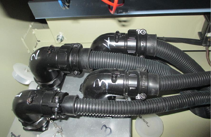 Inside of PLC controller Внутри контроллера ПЛК