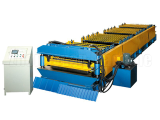 Двухэтажная машина для прокатки слоев