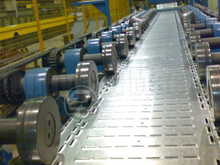 Профилегибочная машина для производства кабельных лотков