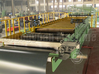 Линия по производству сэндвич-панелей из ПУ