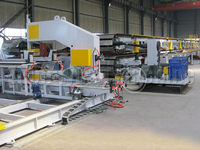 Машина для производства сэндвич-панелей из ПУ