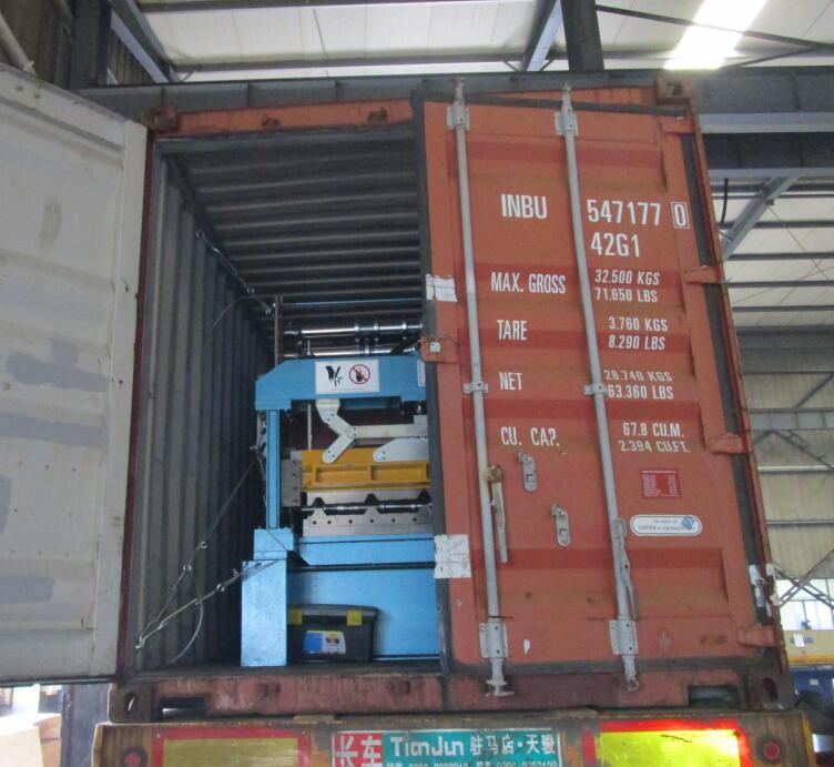 Профилегибочная машина для производства кровельных рулонов Zhongyuan 2