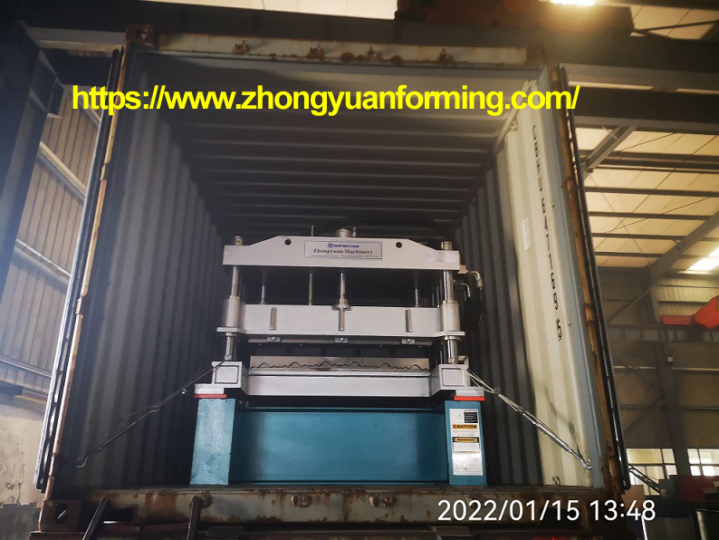 Профилегибочная машина для производства рулонной плитки Zhongyuan