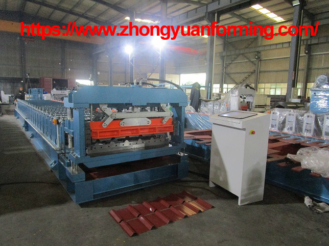 Машина для формования кровли и черепицы Zhongyuan