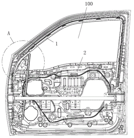 Дверные рамы автомобиля