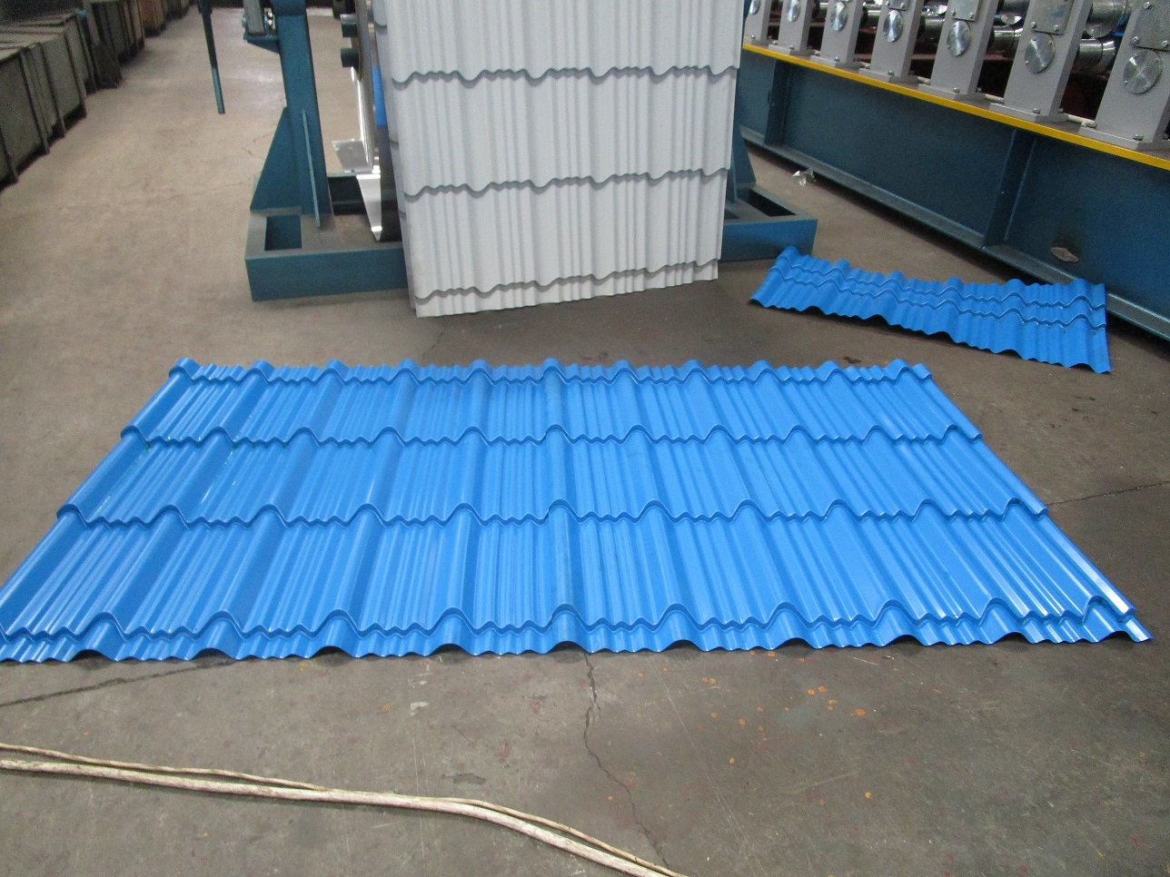 Алюминиевый кровельный лист Zhongyuan Step Tiles в Нигерии