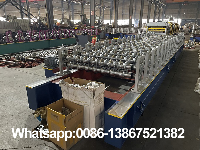Профилегибочная машина для производства рулонной черепицы Zhongyuan