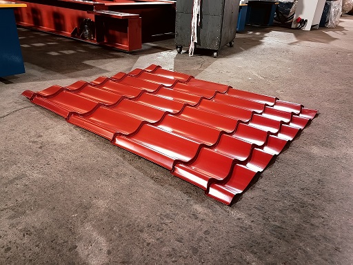 Профилегибочная машина для производства глазурованной черепицы Zhongyuan