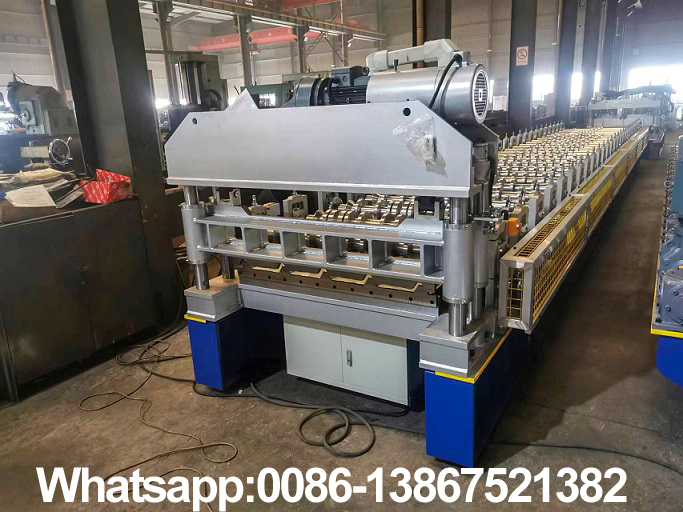 Профилегибочная машина для производства кровельных рулонов Zhongyuan