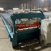 Машина для производства рулонов кровельных панелей 