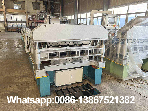 Профилегибочная машина для производства двухслойной кровли Zhongyuan