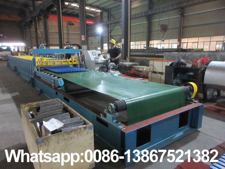 Профилегибочная машина для производства металлических крыш Zhongyuan