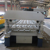 Станок для кровельных панелей с электрорезкой