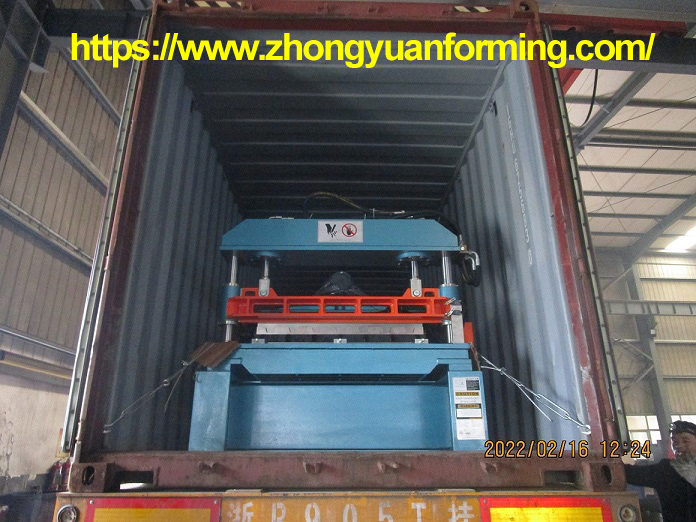 Профилегибочная машина для производства стальных настилов Zhongyuan