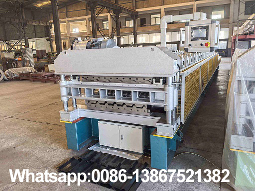 Профилегибочная машина для производства двухслойной кровли Zhongyuan