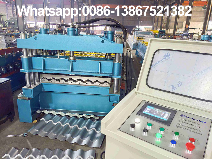 Профилегибочная машина для производства глазурованной плитки Zhongyuan