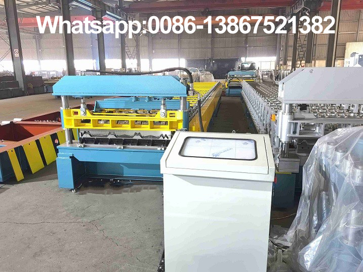 Профилегибочная машина для производства кровельных панелей Zhongyuan