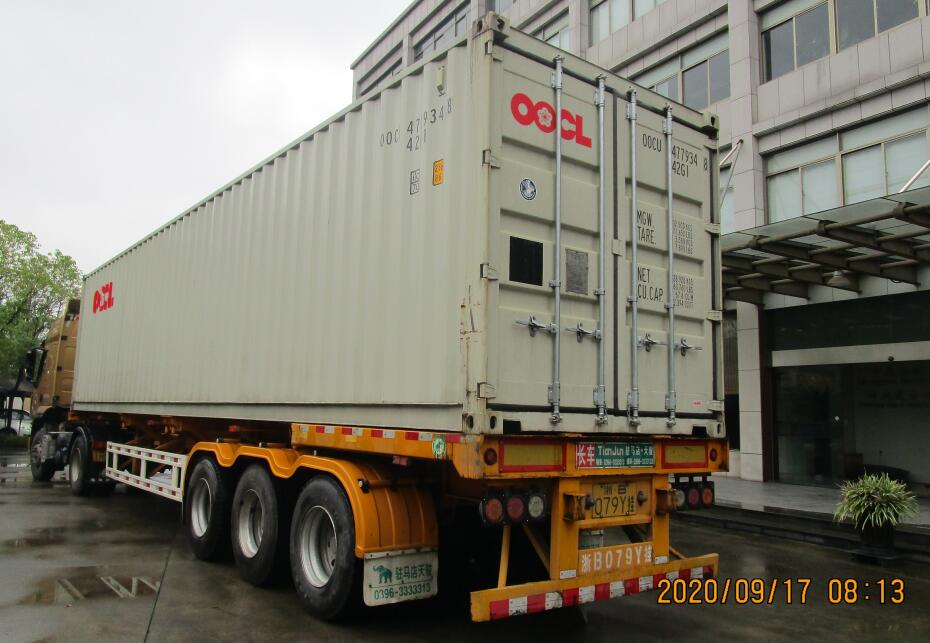 Поставка профилегибочных машин в сентябре 2020 г. в г. Чжунъюань. 