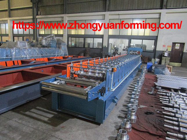 Профилегибочная машина для производства рулонов со стоячим фальцем Zhongyuan