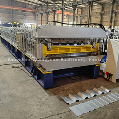 Профилегибочная машина для производства двухслойных рулонов T8 и T35