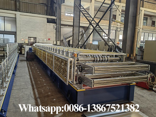 Профилегибочная машина для производства двухслойных валков Zhongyuan