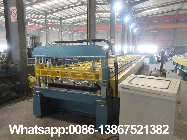 Профилегибочная машина для производства стальных настилов Zhongyuan