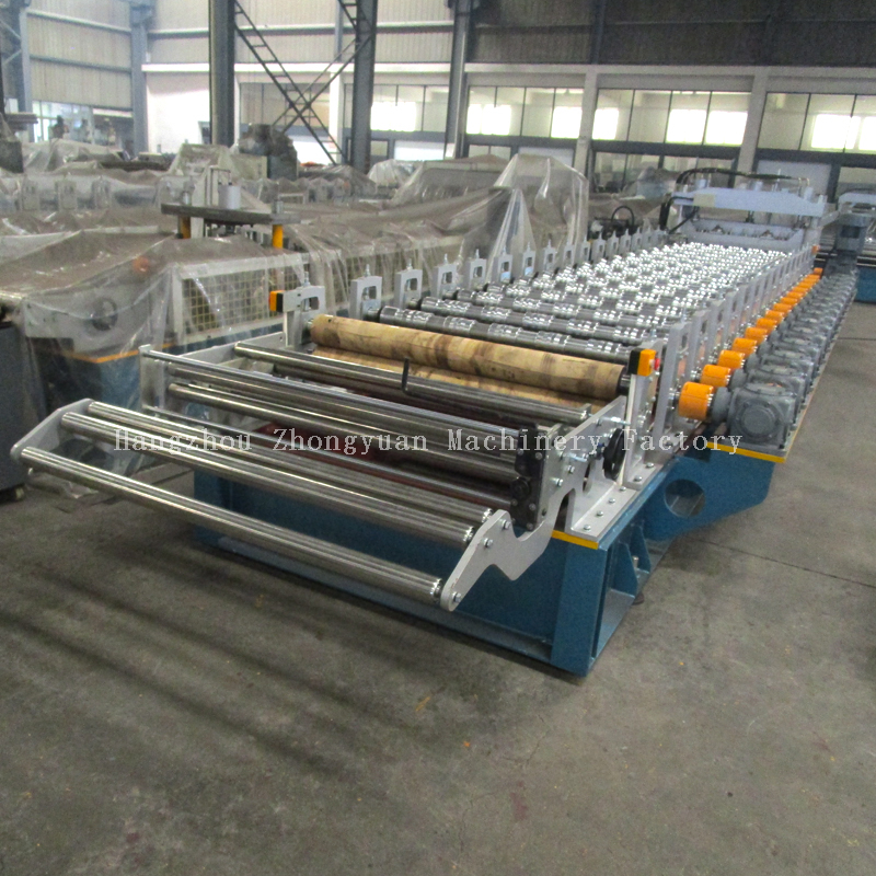 Высокоскоростная профилегибочная машина для производства рулонной плитки 